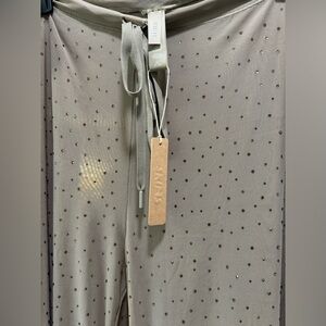 NWT Skims Mesh Rhinestone Swim Cover Up Pant